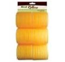 Magic Gold Velcro Rollers  Yellow 65  mm 4pcs