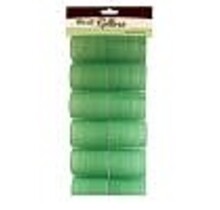 Magic Gold Velcro Rollers 21mm Green 8pcs
