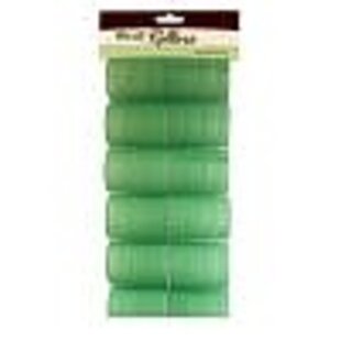 Magic Gold Velcro Rollers 21mm Green 8pcs