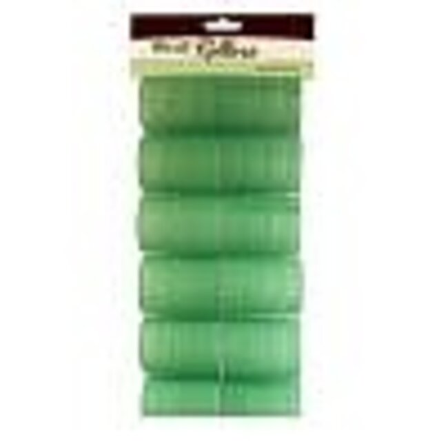 Magic Gold Velcro Rollers 21mm Green 8pcs