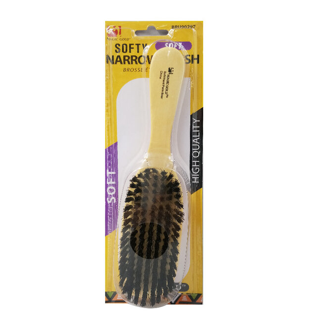 Soft Wave Brush Natural Boar Brush