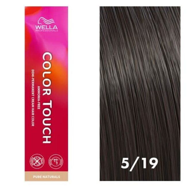 Wella Wella Color Touch 5/19 Light Brown Ash 2oz
