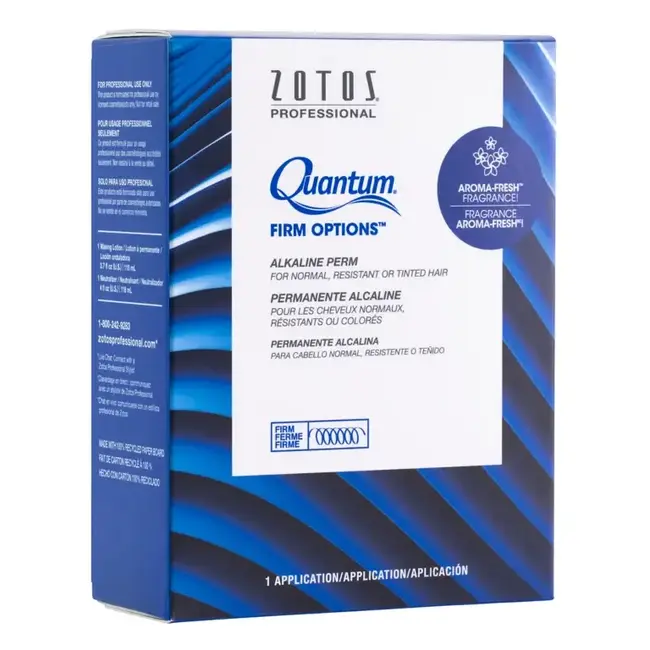 Zotos Professional Zotos Quantum  PERM Firm Options Alkaline (blue)
