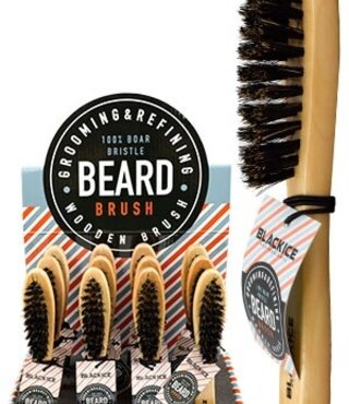 Black Ice Beard Brush
