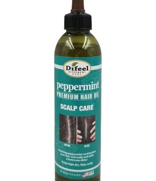 Difeel Peppermint Premium Scalp Care Hair Oil 8oz (#258)
