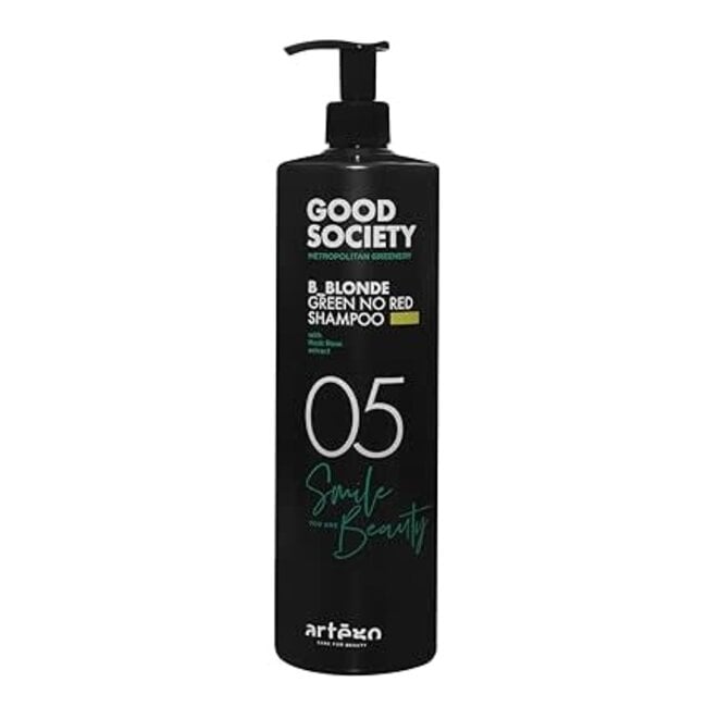 Artego Artego Good Society B_Blonde Green No Red Shampoo 33.8 FL oz