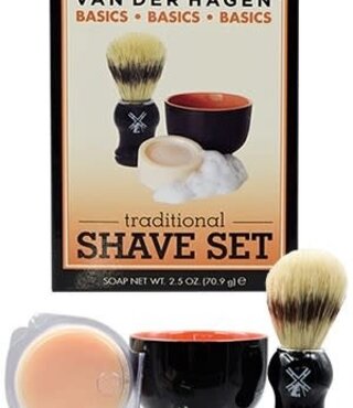 VDH Shave Set (Soap,Brush,Bowl)