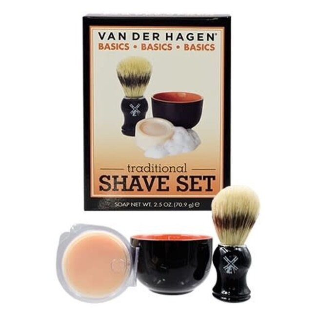 VDH Shave Set (Soap,Brush,Bowl)