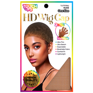 Touch Ups HD Wig Cap Nude 2pc