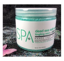 BCL SPA DEAD SEA SALT SOAK MINT&CBD 16OZ