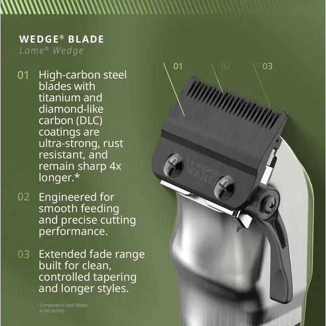 Walh Legend+ Lithium Cordless Clipper Green