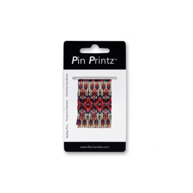 Flair Pin Printz Azetec 2" Bobby Pin 16 Pins