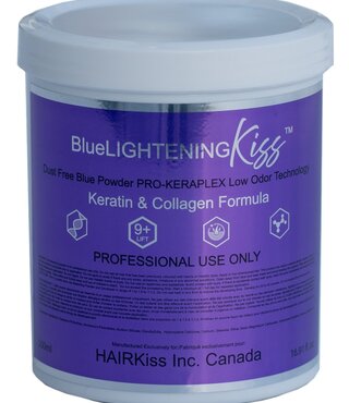 BlueLIGHTENING Kiss Keratin& Collagen 9+ Dust Free  500ml