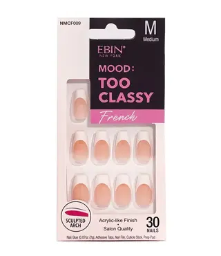 EBIN Nail Mood : Too Classy -French