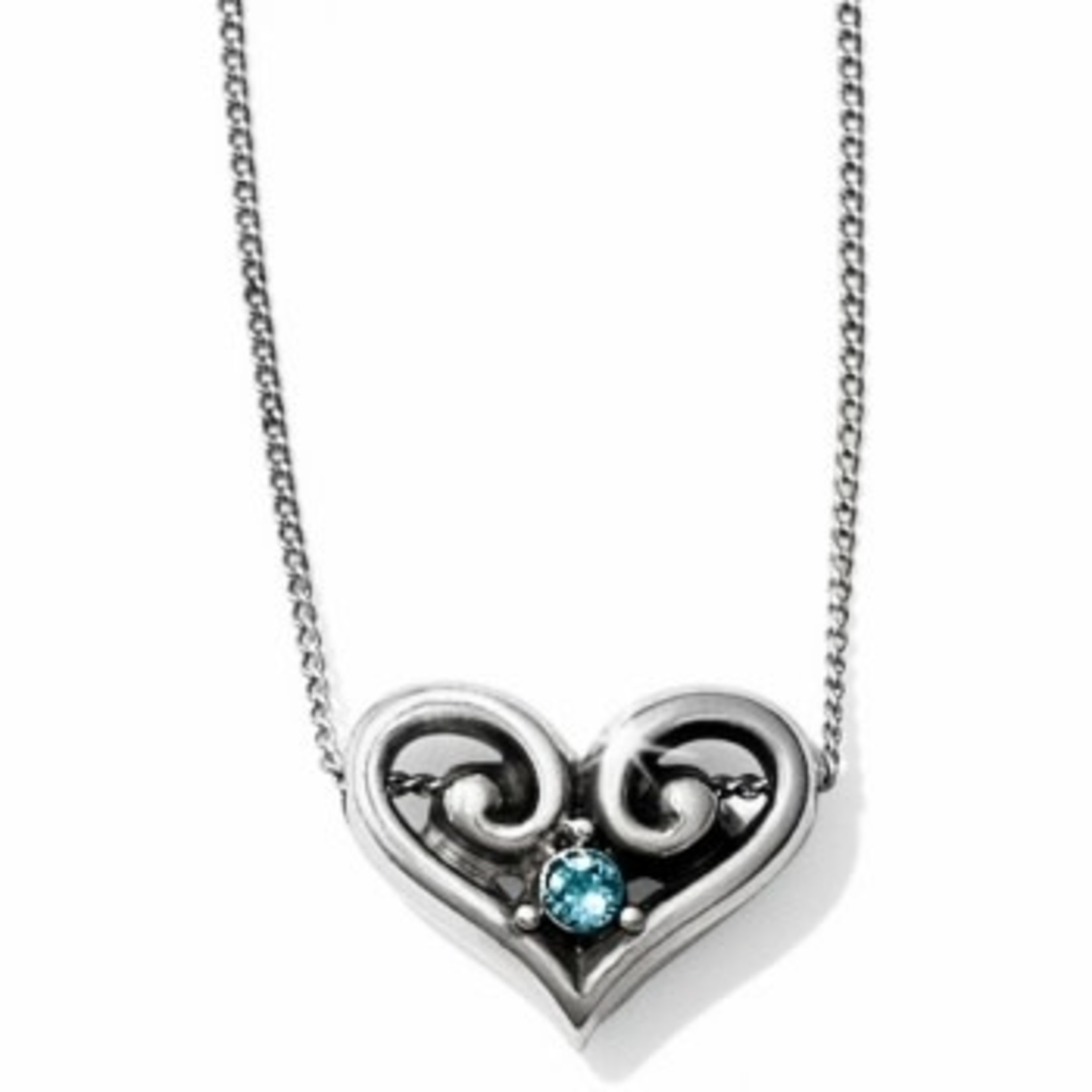 Brighton Alcazar Heart Crystal Necklace