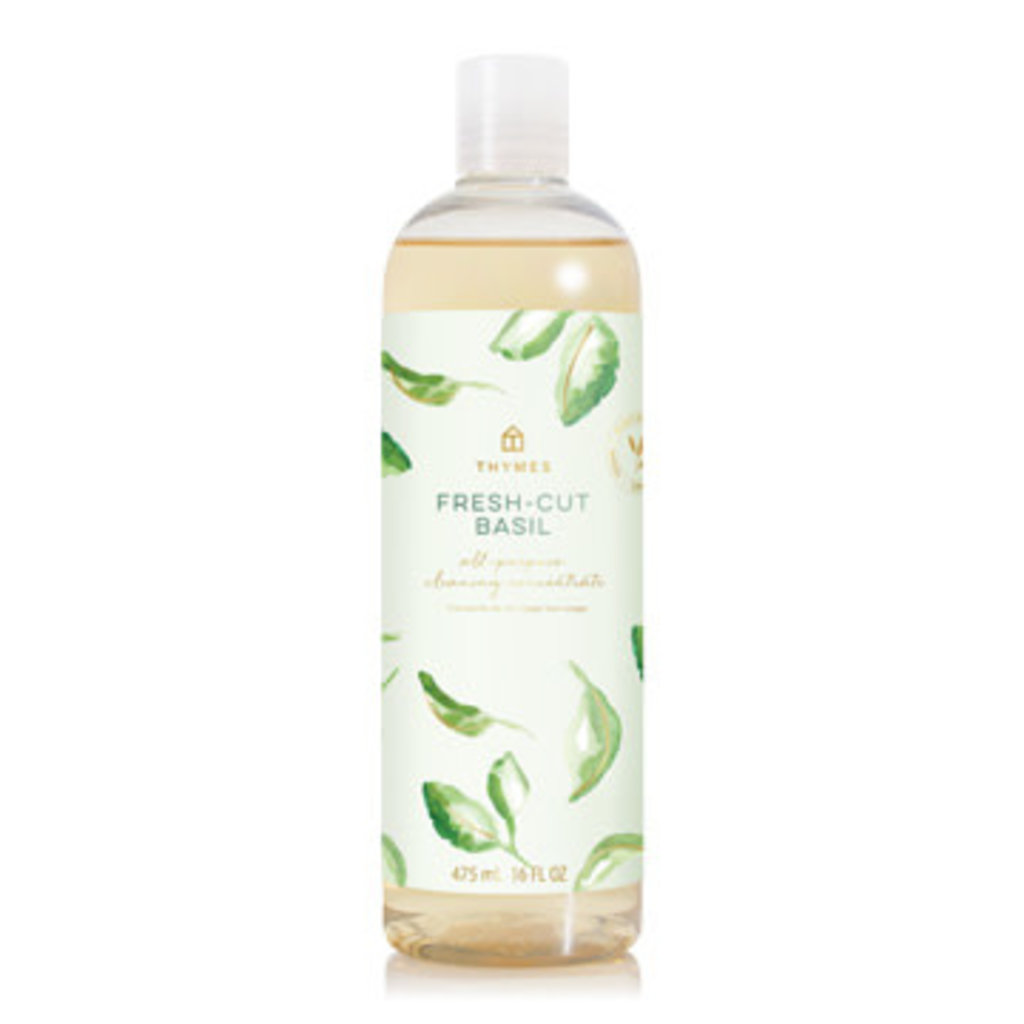 Thymes Fresh-Cut Basil All-Purpose Cleaning Concentrate