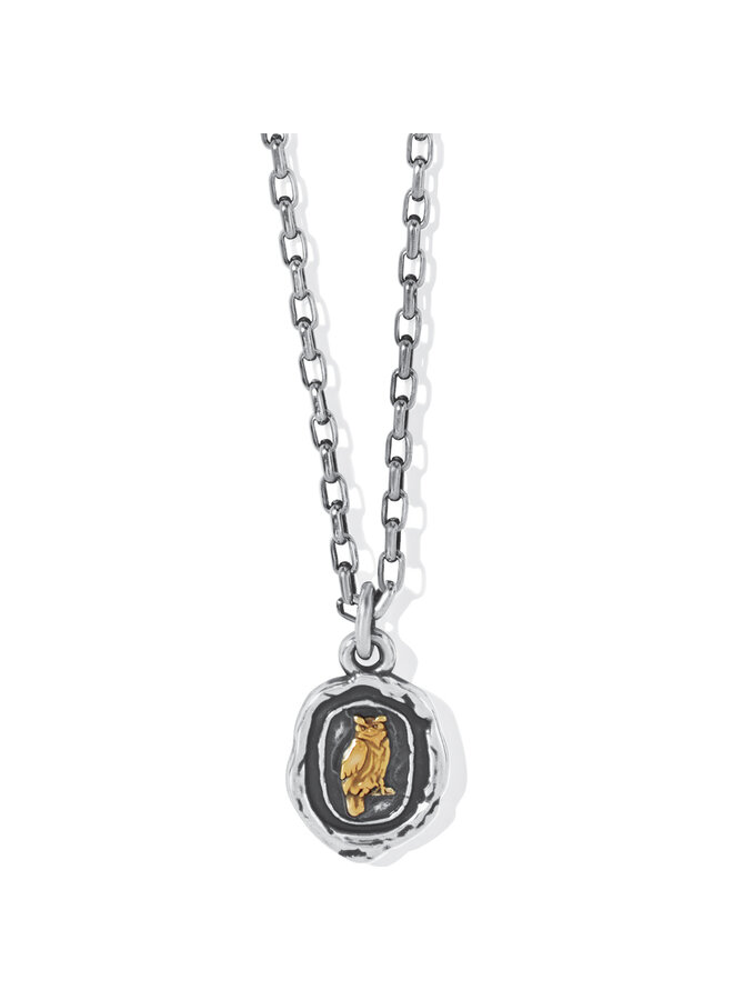 Ferrara Virtue Virtue Owl Pendant Necklace