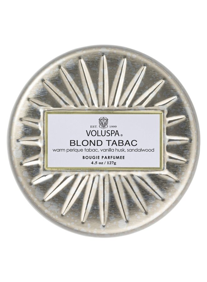 Blond Tabac Mini Tin Candle