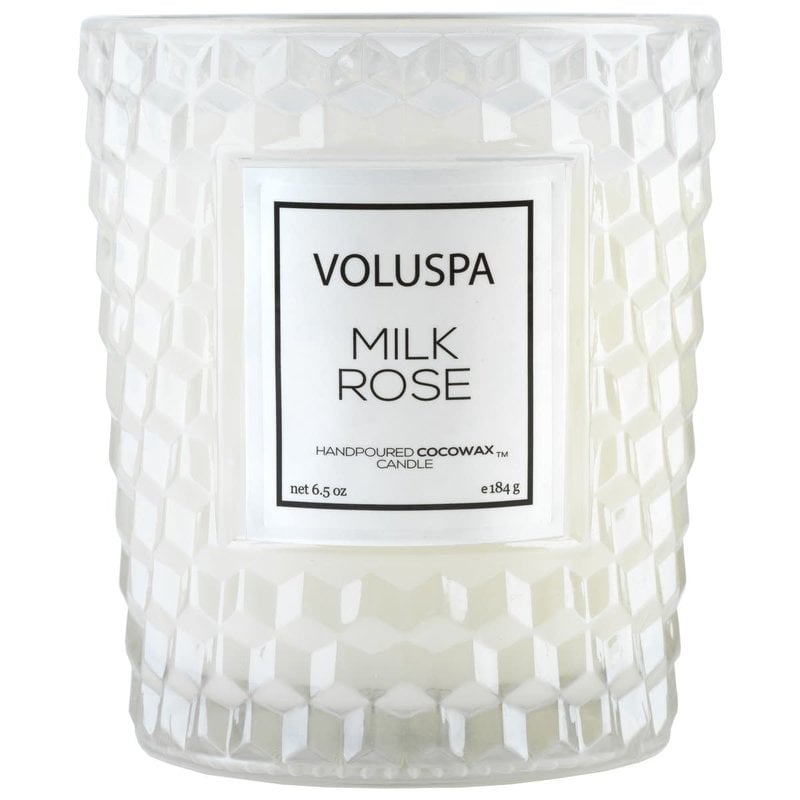 Voluspa Milk Rose Classic Candle