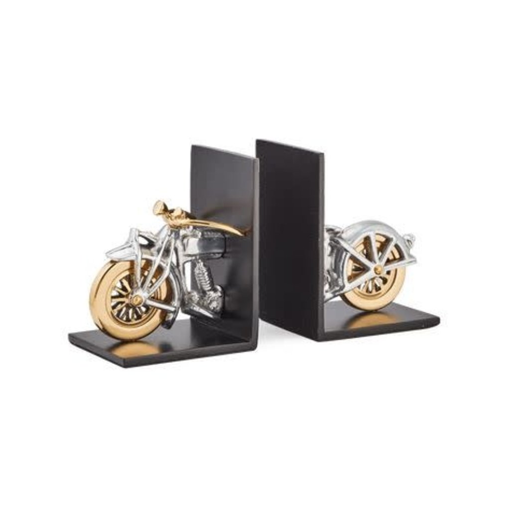 Motorcycle Bookend Aluminum