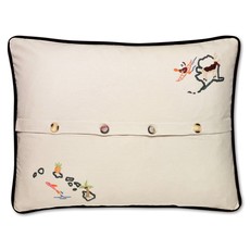 Embroidered Pillow America
