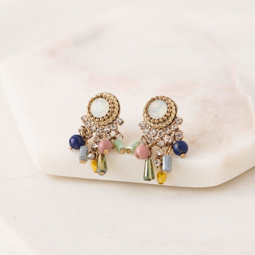 Lover's Tempo Iris Chandelier Earrings Multi