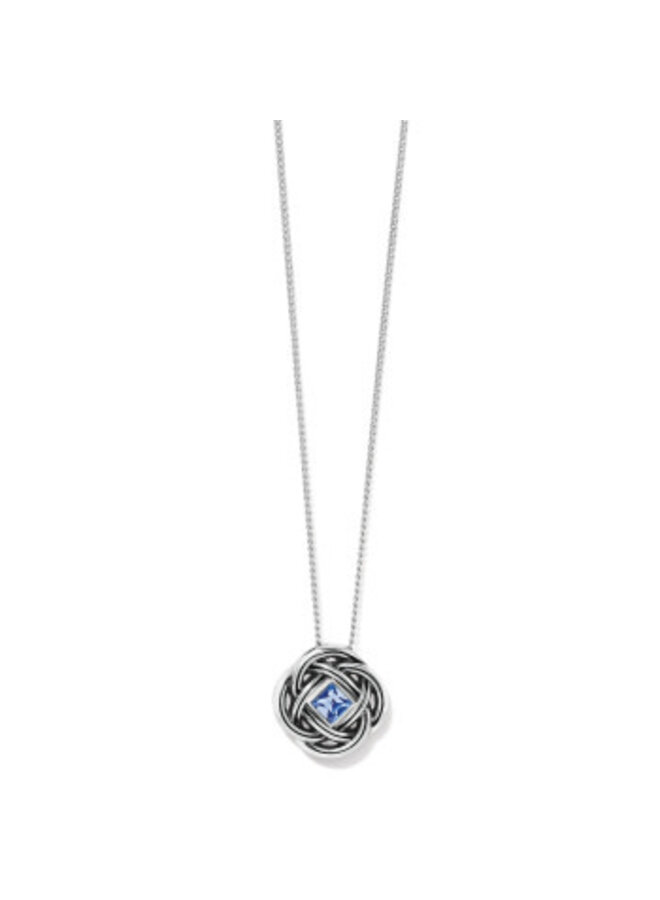 Interlok Shine Necklace Blue