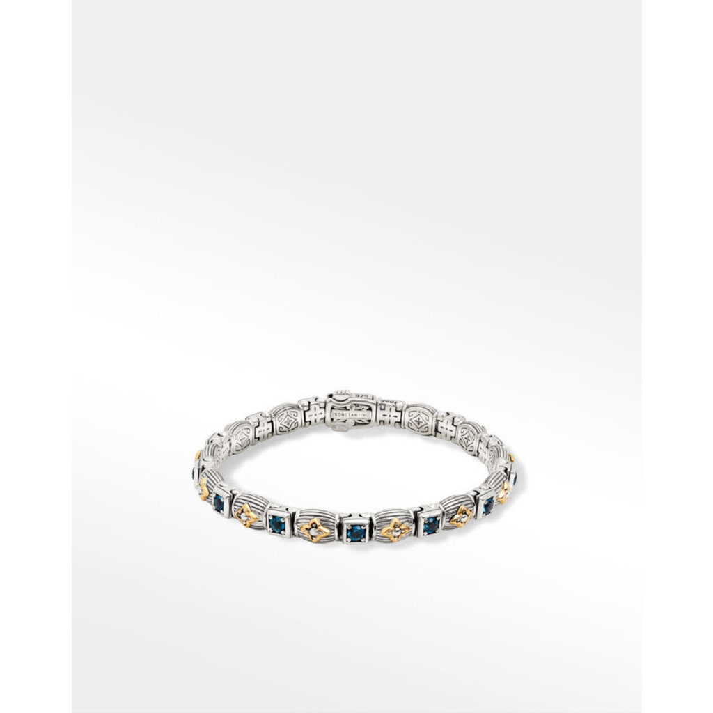 Konstantino Maven Bracelet London Blue Topaz