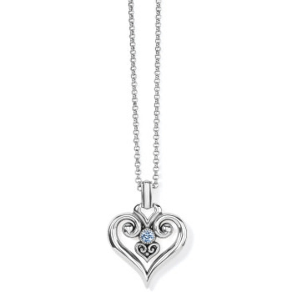 Brighton Alcazar Heart Glint Convertible Necklace