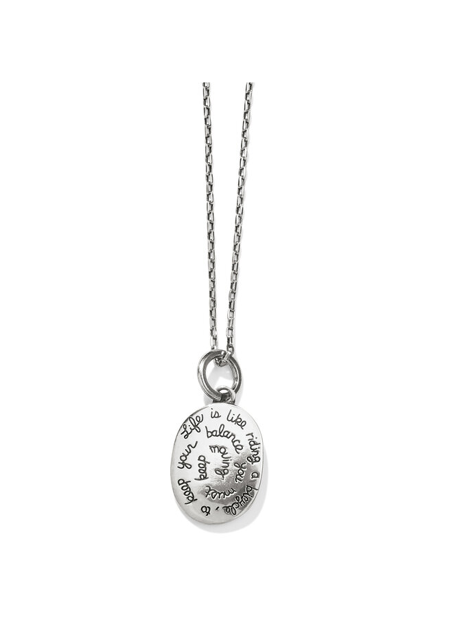 Sentiments Balance Convertible Reversible Necklace