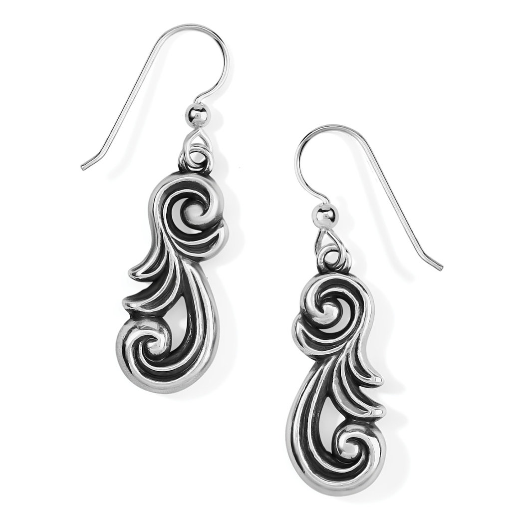 Brighton Alana Scroll French Wire Earrings