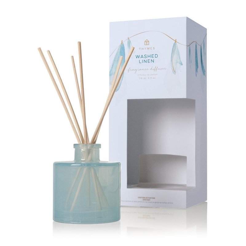 Thymes Washed Linen Diffuser