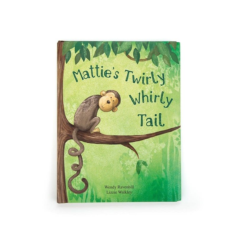Jellycat Mattie's Twirly Whirly Tail Book