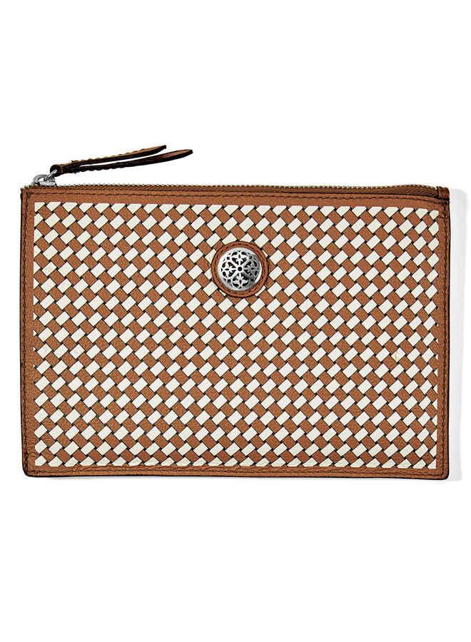 Mosaic Pouch Luggage White