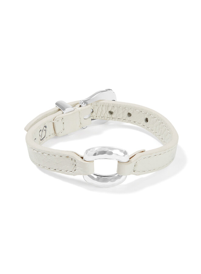 Timeless Link Bracelet Optic White