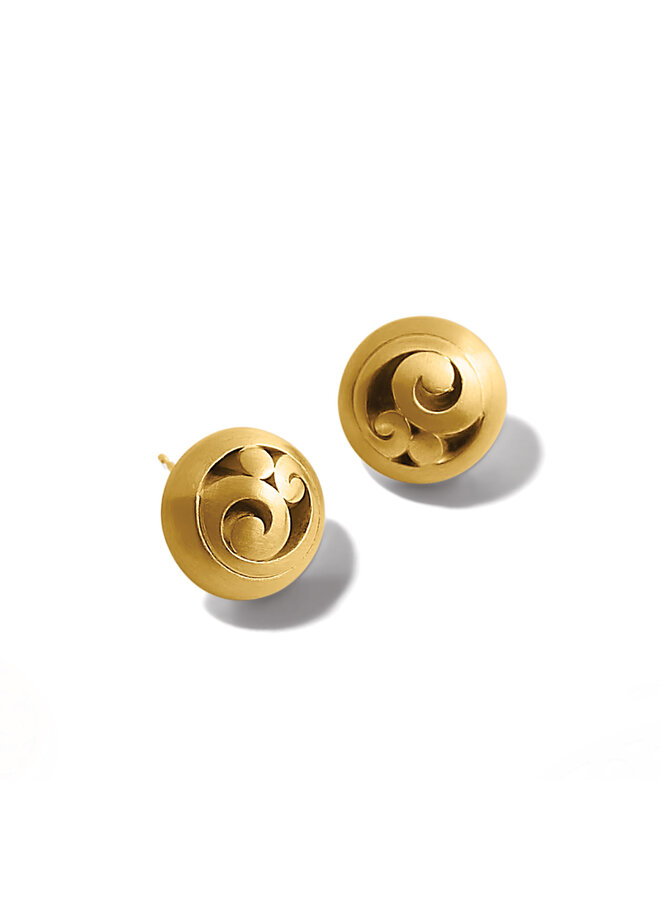 Contempo Gold Post Earrings