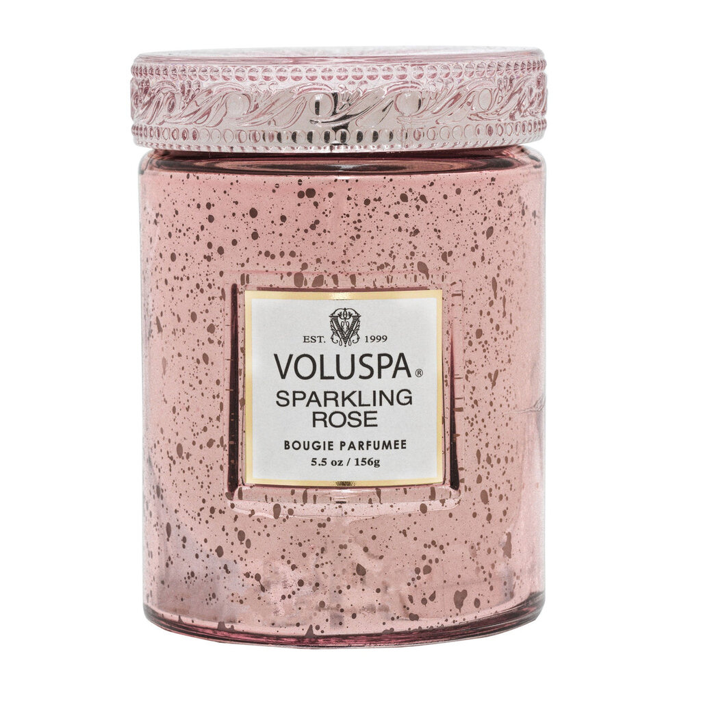Voluspa Sparkling Rose Small Jar Candle