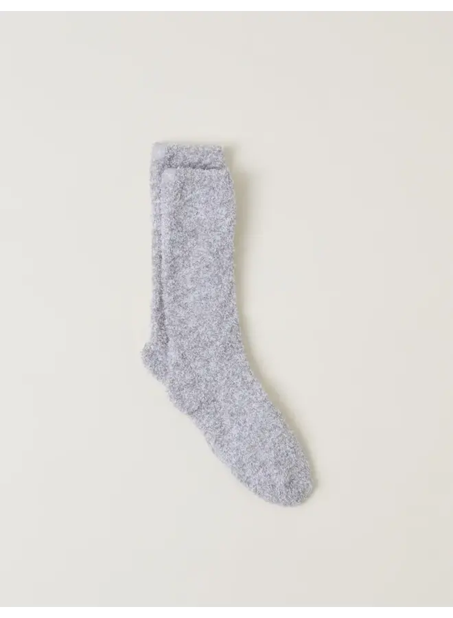 Women's Heathered Socks Oyster/White