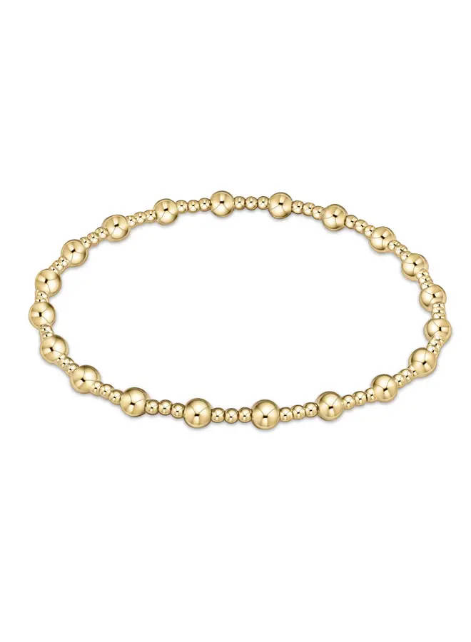 Sincerity Gold 4mm Bracelet