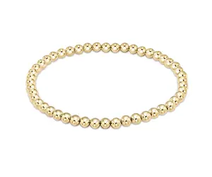 Classic Sterling 4mm Bead Bangle Bracelet main image 0