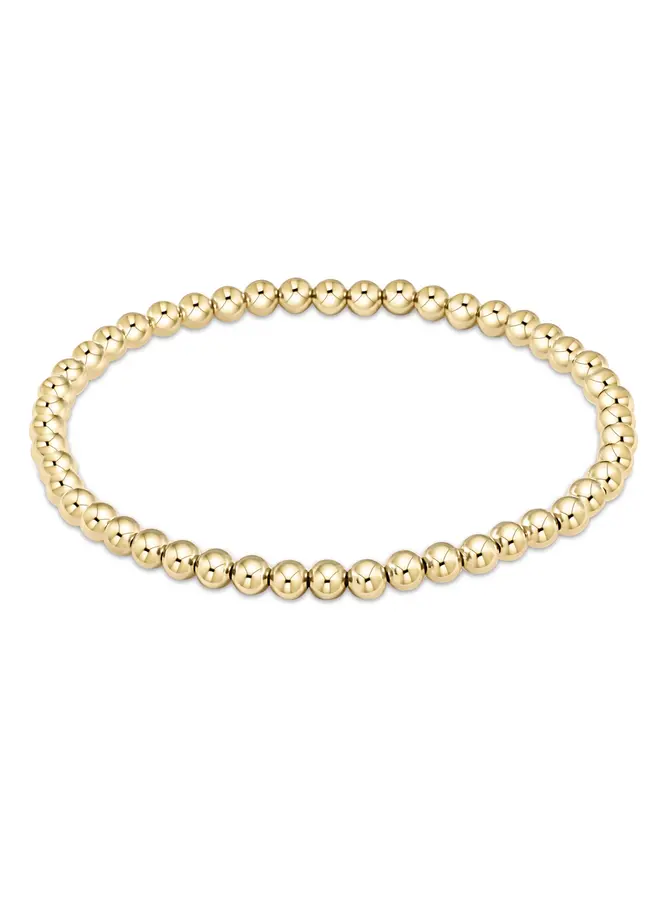 Classic Gold 4mm Bracelet