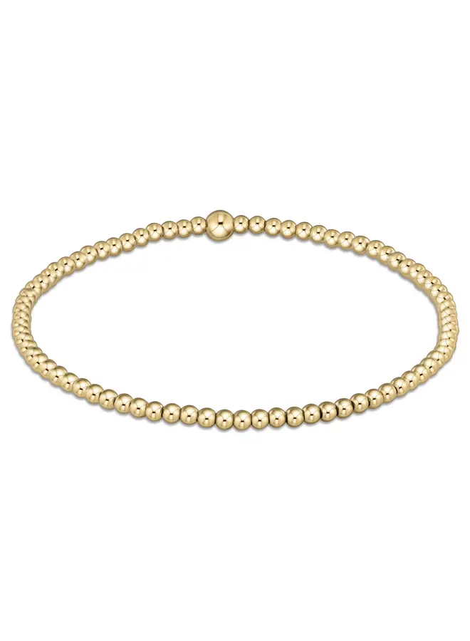 Classic Gold 2.5mm Bracelet