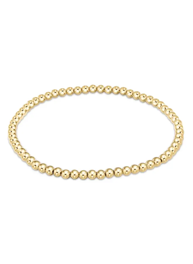 Classic Gold 3mm Bracelet