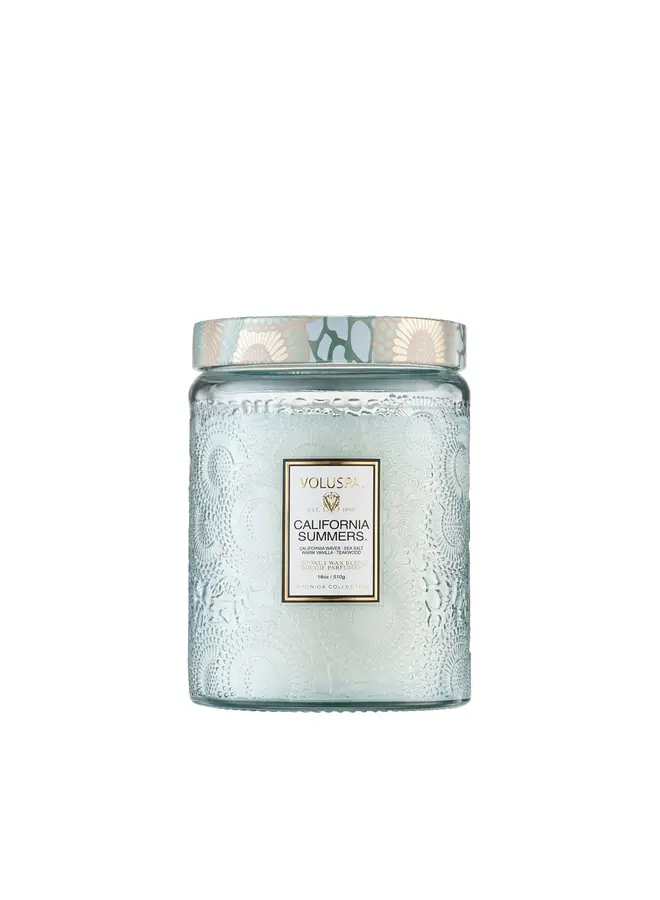 California Summers Large Jar Candle