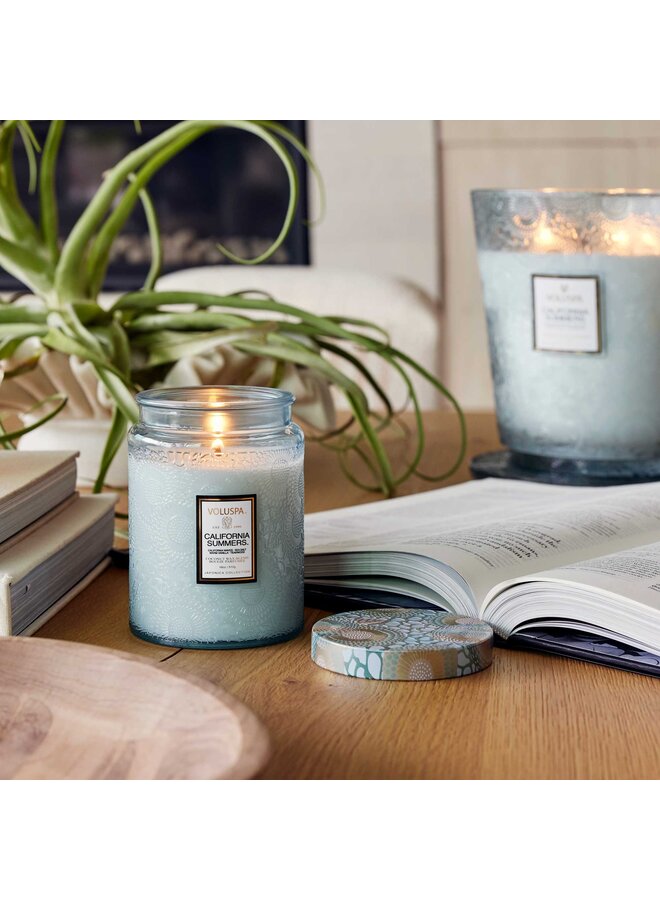 California Summers Large Jar Candle