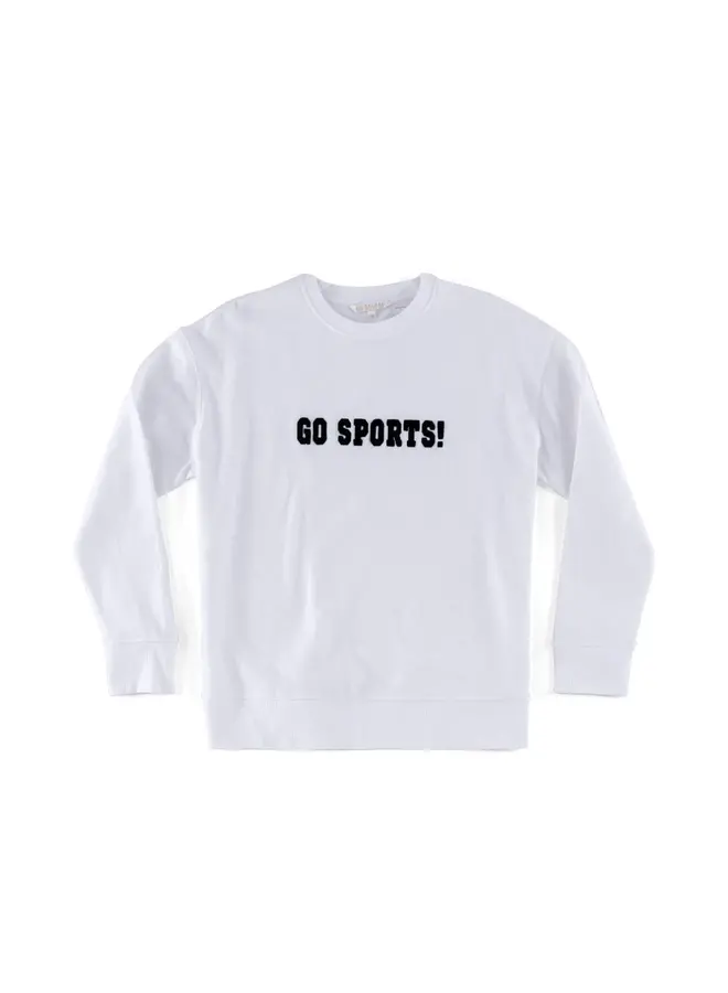 Go Sports Sweatshirt White