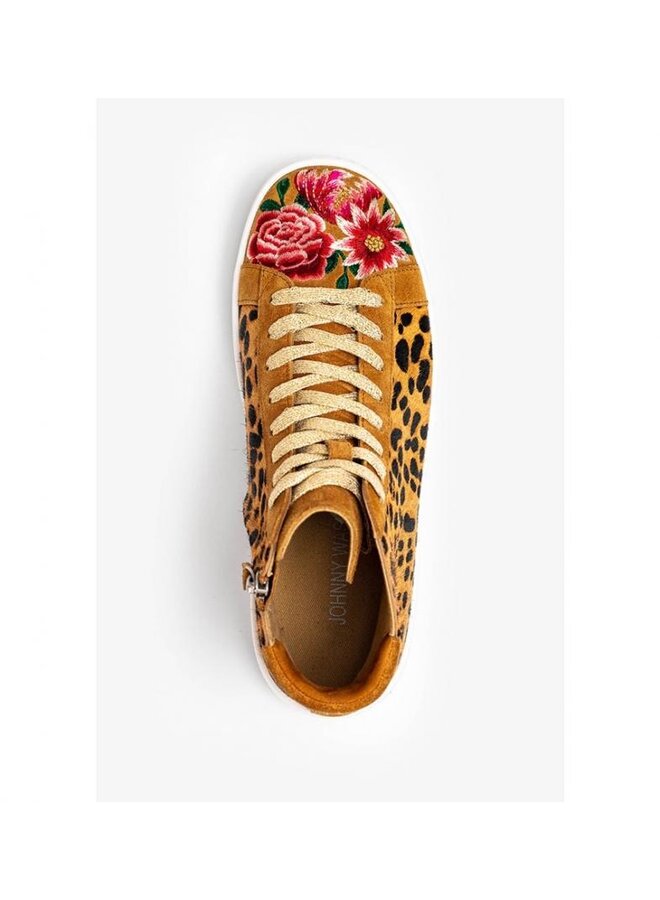 Junia Leopard Hi Top Sneaker