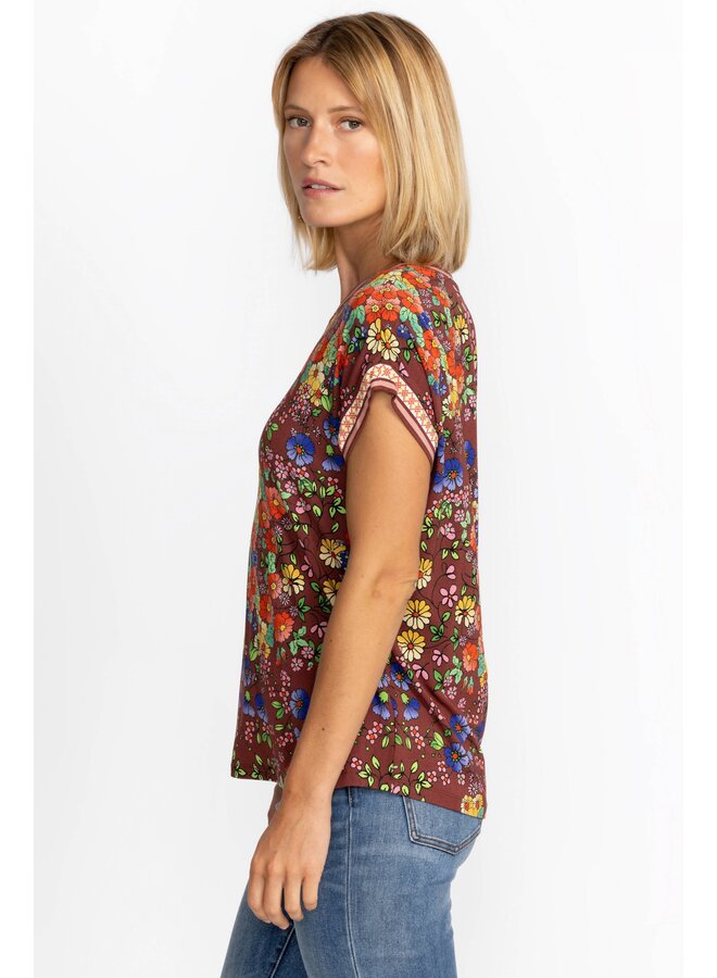 Teaberry Relaxed Tee Multi