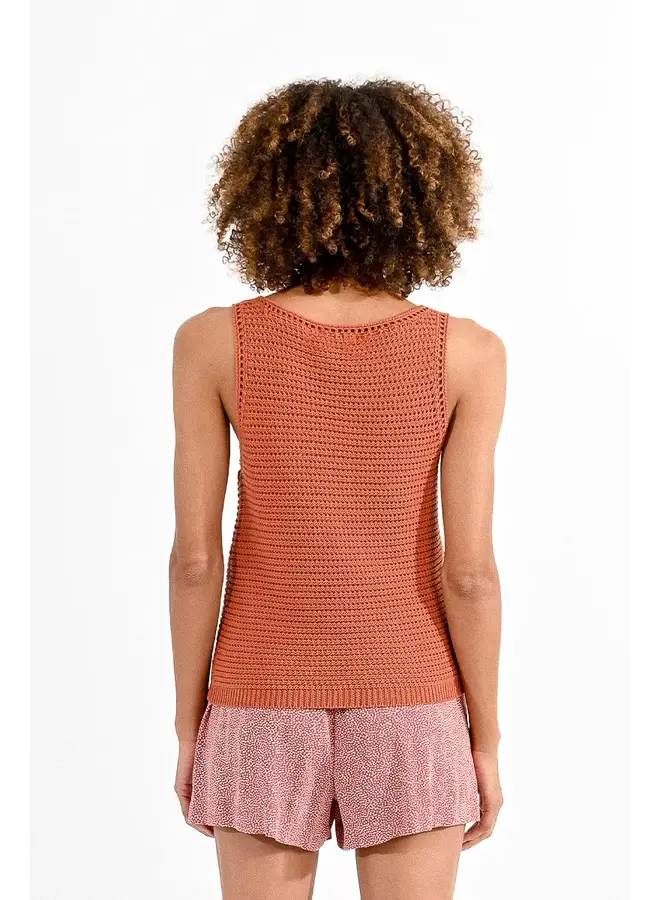 Caramel Knit Tank