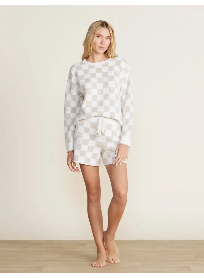 CozyChic Cotton Checked Shorts